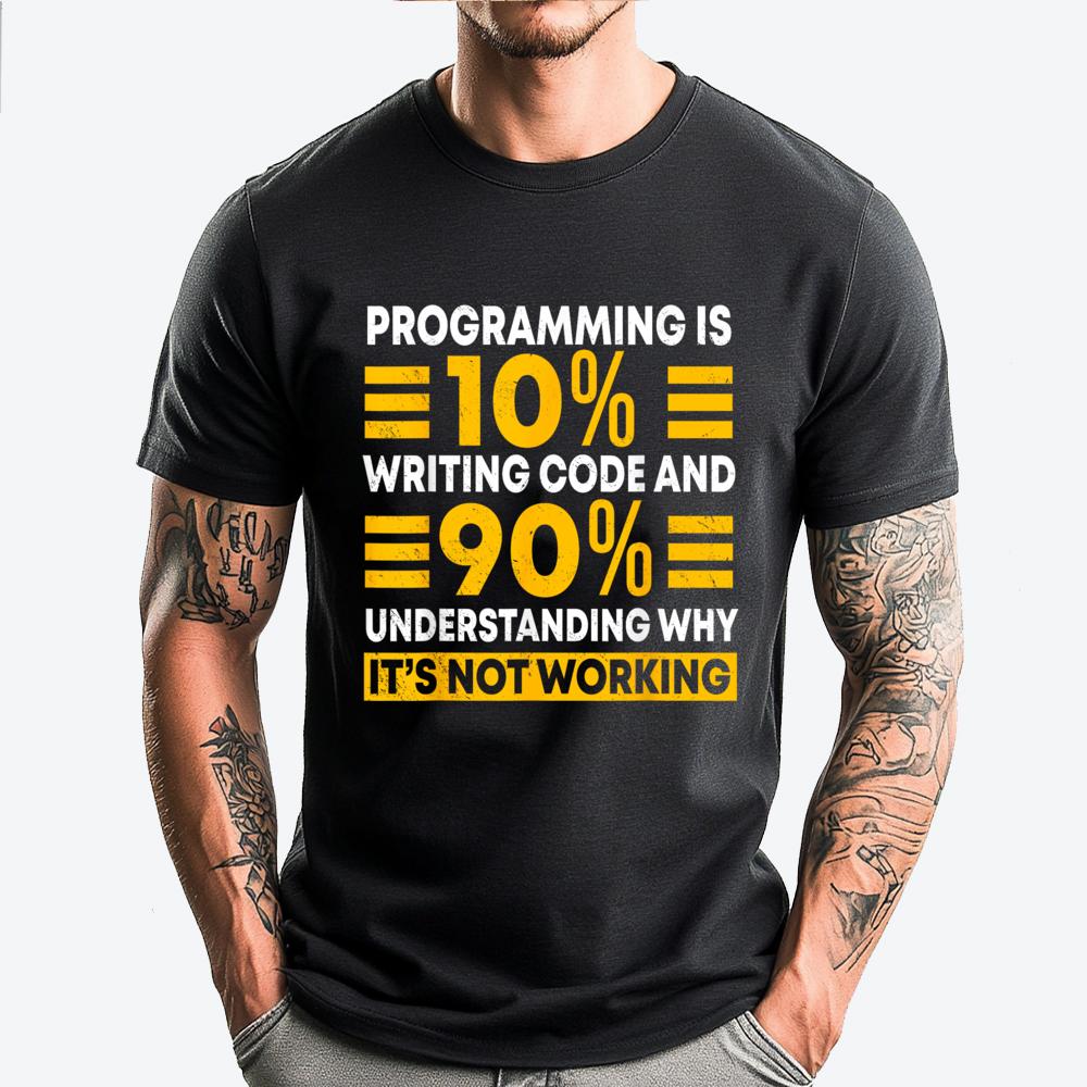 Programmer Software Developer Computer Engineer Coding Vintage T Shirts Breathable Man Clothes Graphic Tees - Men s Summer Co... S разноцветный
Programmer Software Developer Computer Engineer Coding Vintage T Shirts Breathable Man Clothes Graphic Tees - Men s Summer Co... S разноцветный