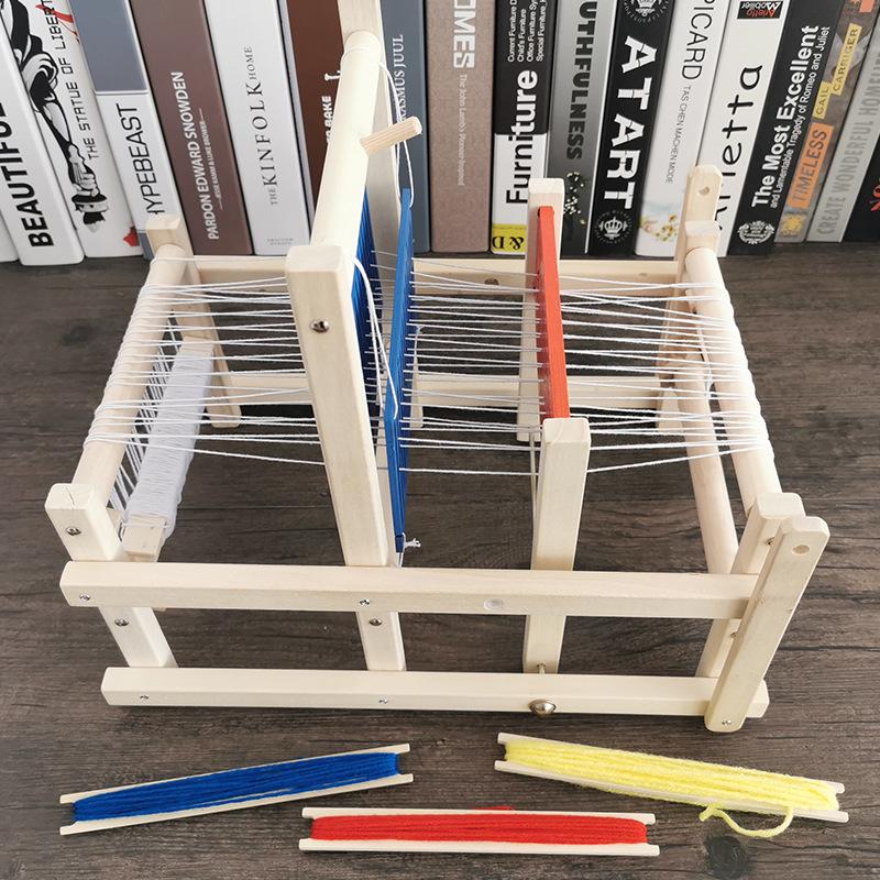 Деревянный многофункциональный ткацкий станок ручной работы для детей и взрослых
Деревянный многофункциональный ткацкий станок ручной работы для детей и взрослых