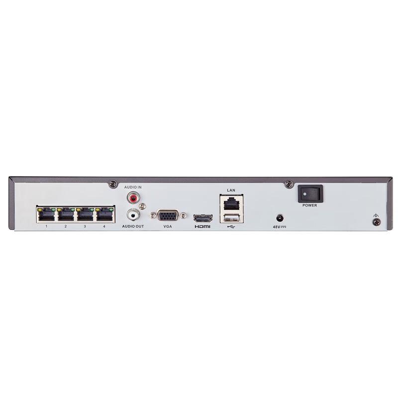 Hikvision 4-Channel PoE NVR CN plug (adapter included)
Hikvision 4-Channel PoE NVR CN plug (adapter included)