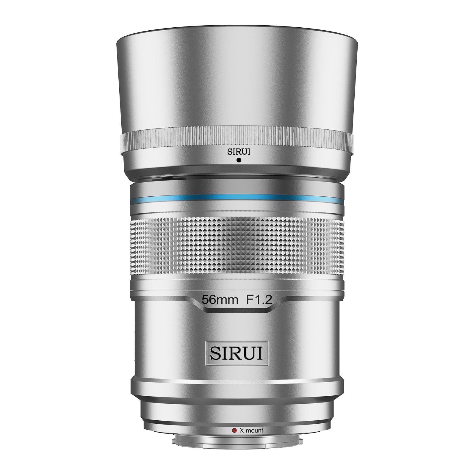 SIRUI Sniper 56mm autofocus camera lens lens, F1.2 wide-angle APS-C (X mount, silver) срібний
SIRUI Sniper 56mm autofocus camera lens lens, F1.2 wide-angle APS-C (X mount, silver) срібний
