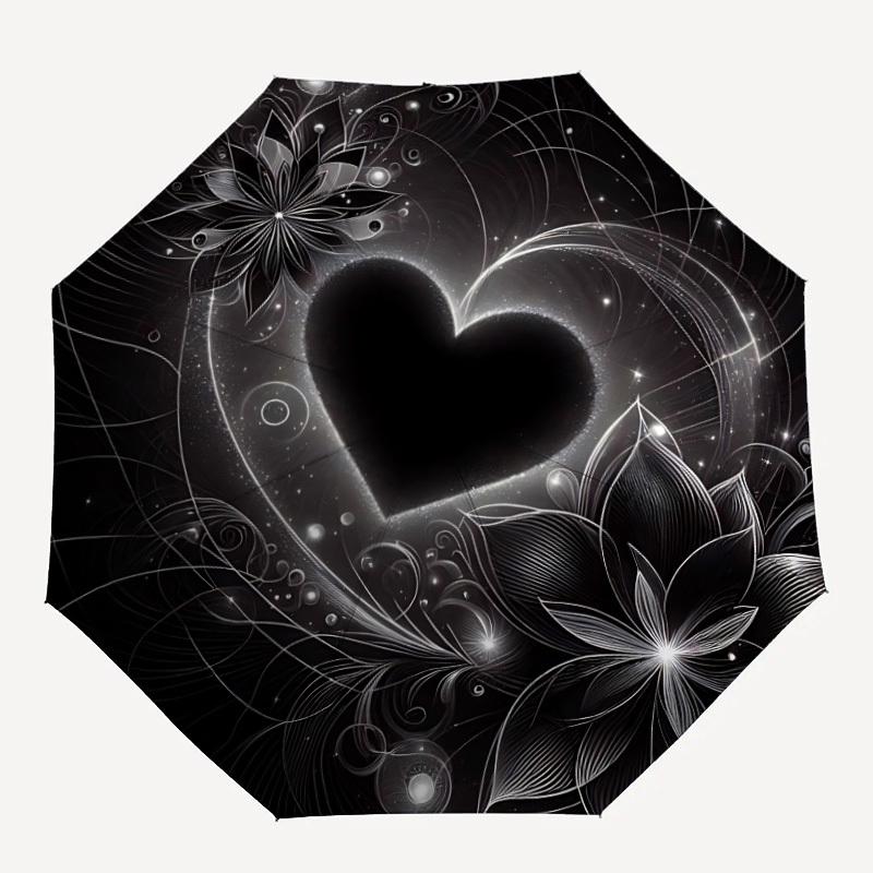 1pc Heart Flowers Automatic Folding Umbrella - Portable Collapsible 8-Rib Umbrella for All Seasons yy251119187
1pc Heart Flowers Automatic Folding Umbrella - Portable Collapsible 8-Rib Umbrella for All Seasons yy251119187