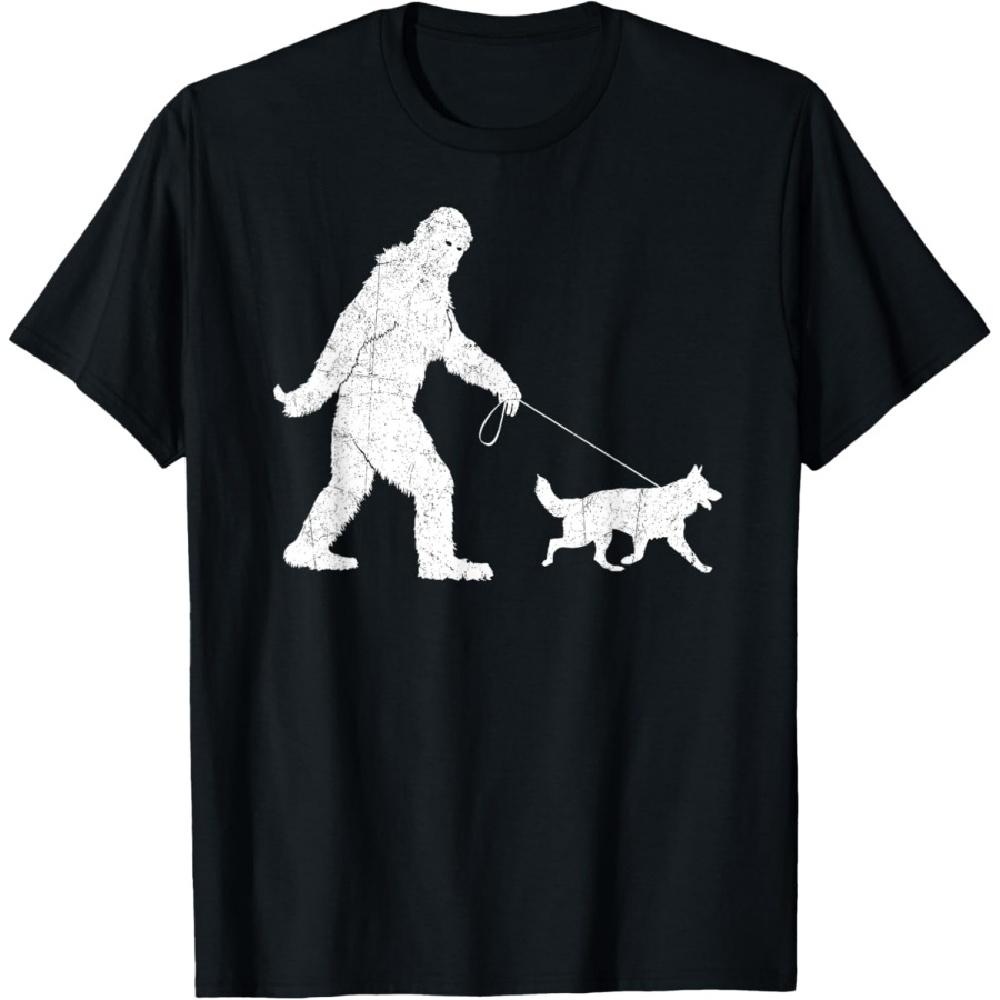 Funny Bigfoot Sasquatch Walking German Shepherd Dog Lovers T-Shirt XXXXXL чёрный
Funny Bigfoot Sasquatch Walking German Shepherd Dog Lovers T-Shirt XXXXXL чёрный