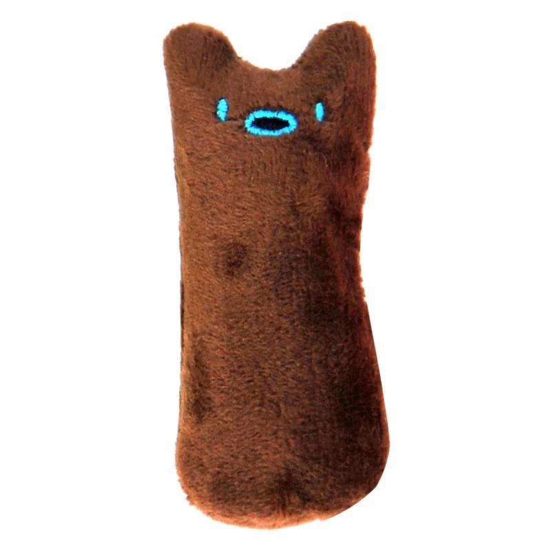 Teeth Grinding Catnip Toys Funny Interactive Plush Cat Toy Pet Kitten Chewing Vocal Toy Claws Thumb Bite Cat mint For Cats коричневий
Teeth Grinding Catnip Toys Funny Interactive Plush Cat Toy Pet Kitten Chewing Vocal Toy Claws Thumb Bite Cat mint For Cats коричневий