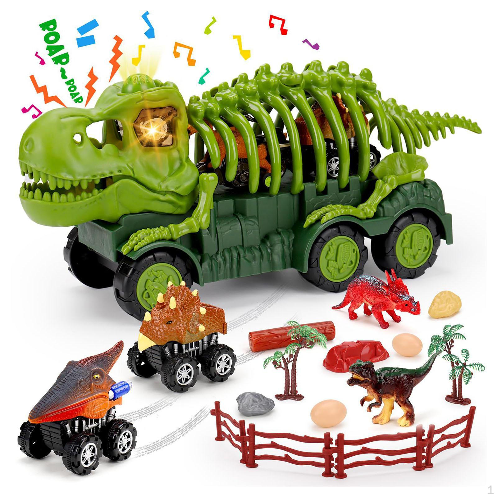 Dinosaur Transport Truck Dino Car Vehicles Game Interactive зелений
Dinosaur Transport Truck Dino Car Vehicles Game Interactive зелений