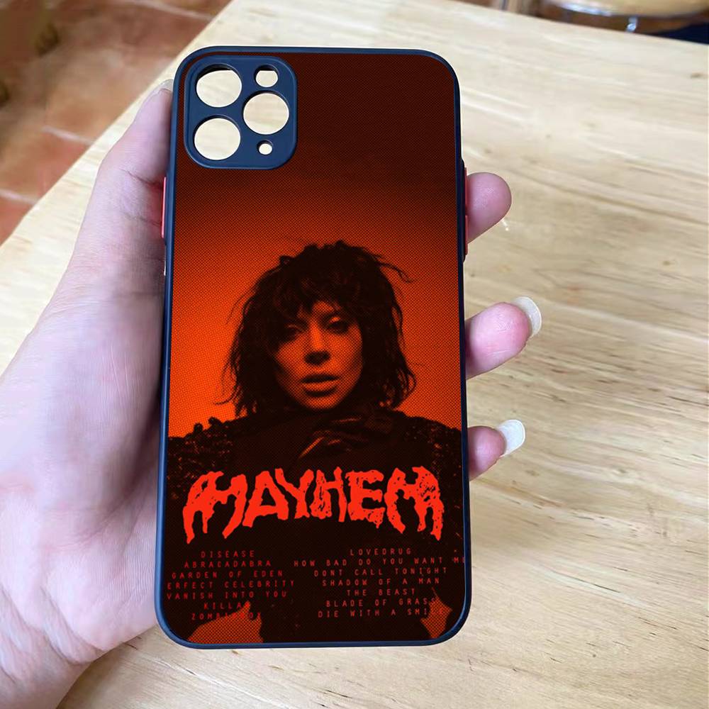Singer L-Lady Gaga Mayhem Matte Shockproof Phone Case For iPhone X XS 15 14 11 12 13 pro MAX 16mini Translucent iPhone 16 plus
Singer L-Lady Gaga Mayhem Matte Shockproof Phone Case For iPhone X XS 15 14 11 12 13 pro MAX 16mini Translucent iPhone 16 plus