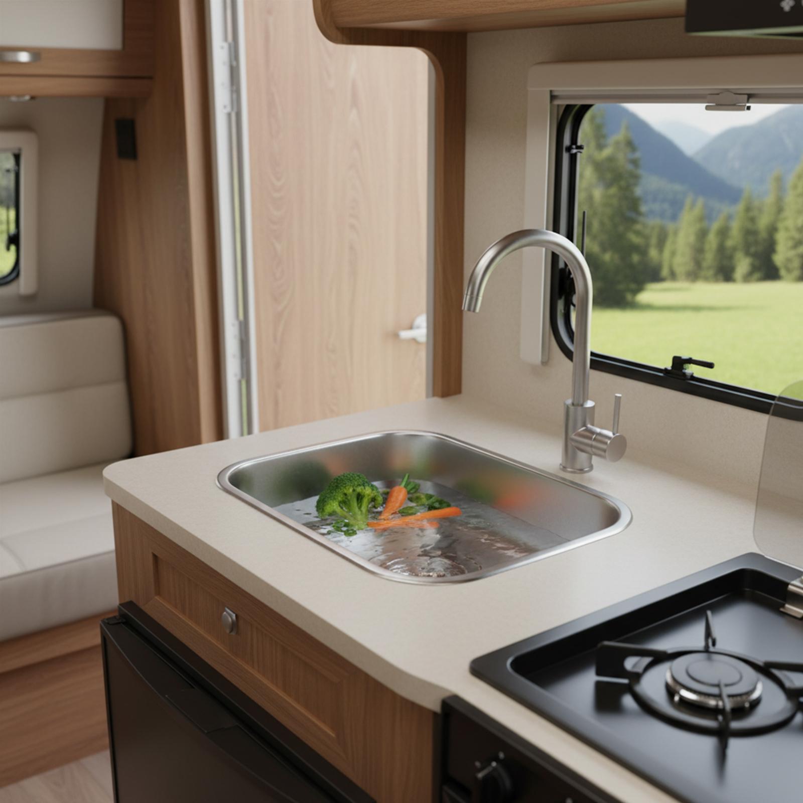 304 Stainless Steel Sink for RV Caravan Camper Boat, Drop in Sink Bowl with Drain Pipe, Compact Kitchen Sink for Trailer Van серебряный
304 Stainless Steel Sink for RV Caravan Camper Boat, Drop in Sink Bowl with Drain Pipe, Compact Kitchen Sink for Trailer Van серебряный