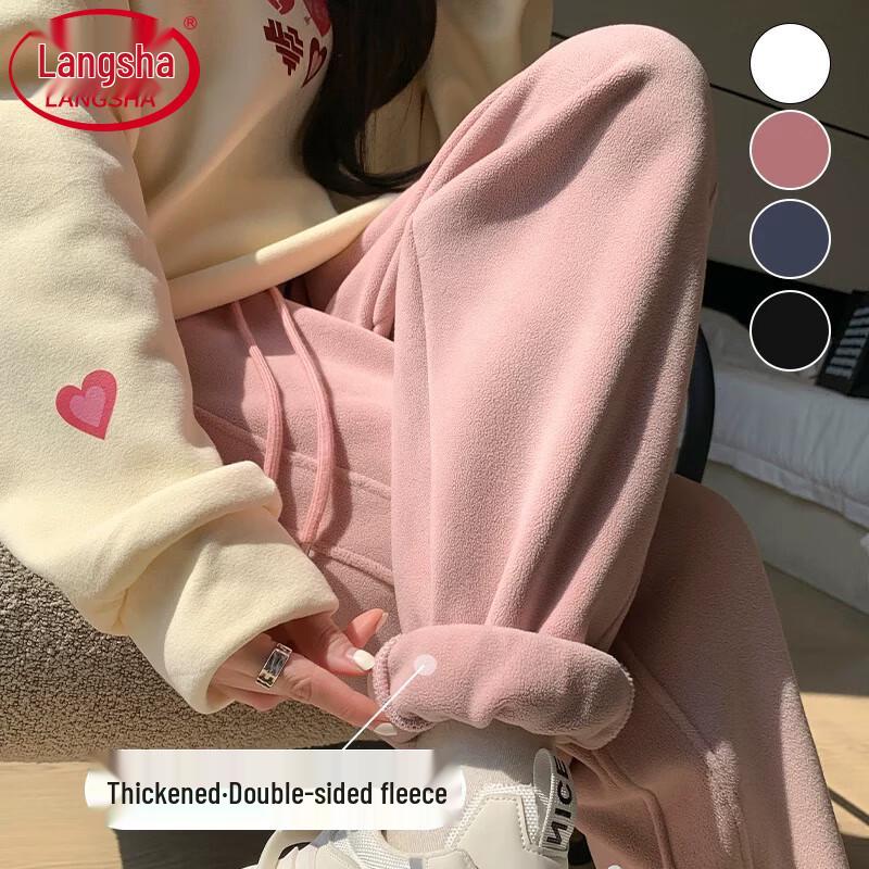 Женские джоггеры Langsha с флисовой подкладкой и манжетами M
Женские джоггеры Langsha с флисовой подкладкой и манжетами M