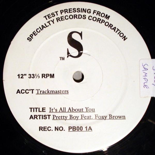 12-дюймовая пластинка PRETTY BOY, FOXY BROWN - It s All About You PB001 Specialty Recor US Рэп и Хип-хоп/R&B Б/У
12-дюймовая пластинка PRETTY BOY, FOXY BROWN - It s All About You PB001 Specialty Recor US Рэп и Хип-хоп/R&B Б/У