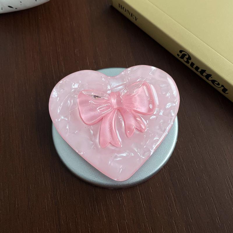 Heart-Shaped Bow with Shell Pattern for MagSafe Bracket - Strong Desktop Retractable Airbag Design Stand with OPP Bag
Heart-Shaped Bow with Shell Pattern for MagSafe Bracket - Strong Desktop Retractable Airbag Design Stand with OPP Bag