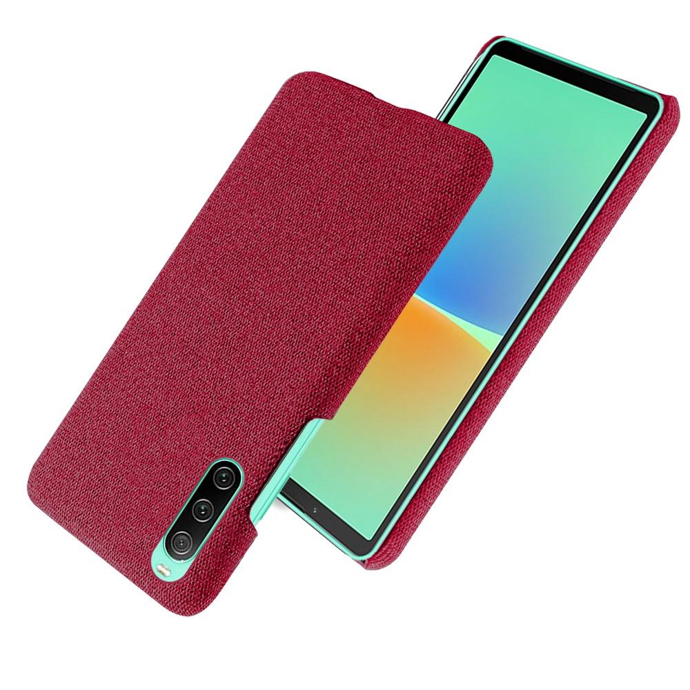 For Sony Xperia 10 IV Anti-fall Mobile Phone Case Shell Solid Color Hard PC+Cloth Phone Cover Red
For Sony Xperia 10 IV Anti-fall Mobile Phone Case Shell Solid Color Hard PC+Cloth Phone Cover Red