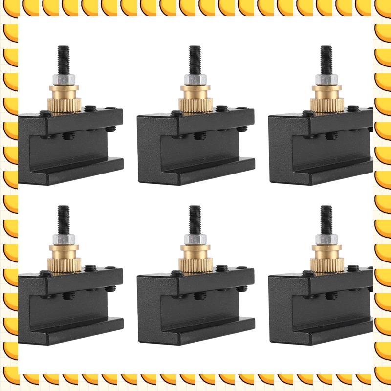 BAAU 6PCS Tooling Package Mini Lathe Quick Change Tool Post & Holders Multifid Tool Holder чорний
BAAU 6PCS Tooling Package Mini Lathe Quick Change Tool Post & Holders Multifid Tool Holder чорний