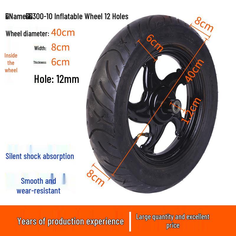 300-10 Wear-Resistant Explosion-Proof Inflatable Tire for Electric Scooters and Commuters 300-10
300-10 Wear-Resistant Explosion-Proof Inflatable Tire for Electric Scooters and Commuters 300-10
