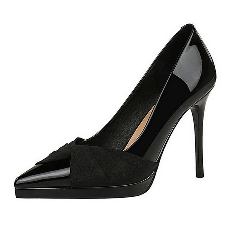 Women Patent Leather High Thin Heel Shoes Pointed Toe Platform Shallow Mouth Pumps Office Nightclub Party Wedding Single Shoes 40
Women Patent Leather High Thin Heel Shoes Pointed Toe Platform Shallow Mouth Pumps Office Nightclub Party Wedding Single Shoes 40