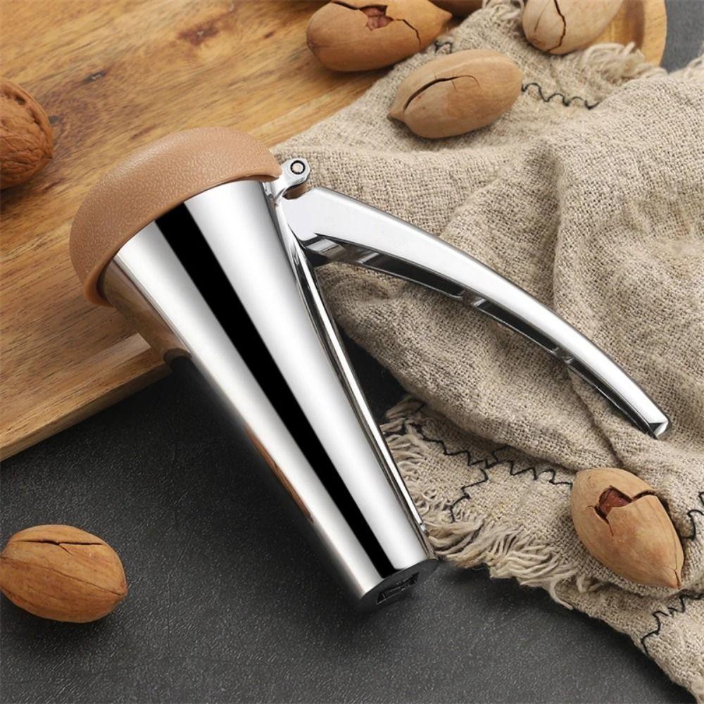 Curved Handle Zinc Zinc Zinc Alloy Walnut Clip Reusable Nuts Sheller Heavy Duty Nutcracker with Lid Home S
Curved Handle Zinc Zinc Zinc Alloy Walnut Clip Reusable Nuts Sheller Heavy Duty Nutcracker with Lid Home S