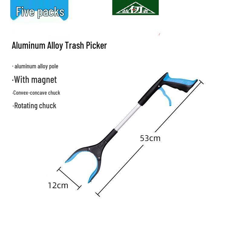 Heavy-Duty Litter Picker Grabber Tool Set (5-Pack) 53cm
Heavy-Duty Litter Picker Grabber Tool Set (5-Pack) 53cm