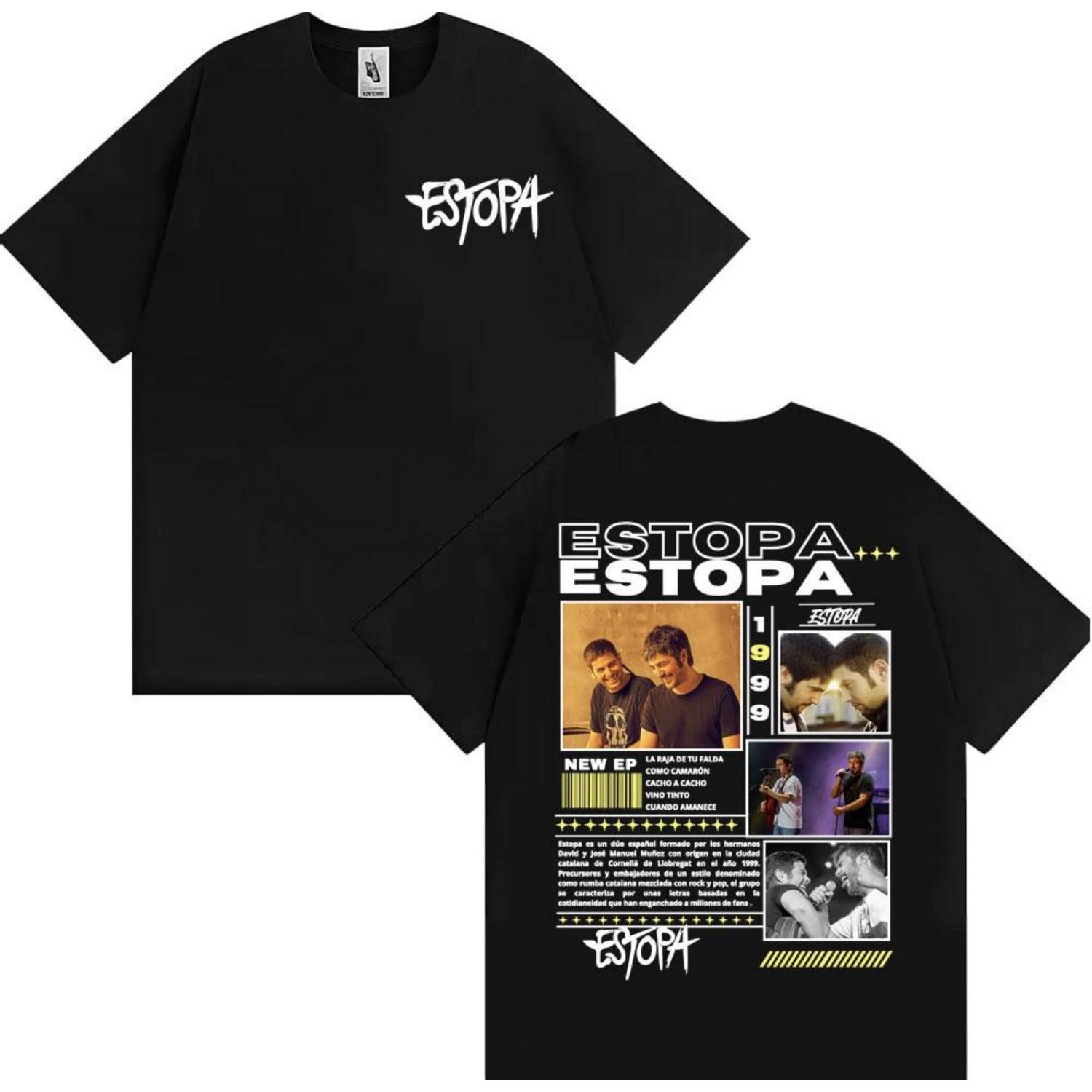 Rapper Estopa 1999 Tour Graphics Tshirts Men Women Fashion Hip Hop High Street T Shirt Summer Tops Oversized Tshirt Streetwear XXXXXL чорний
Rapper Estopa 1999 Tour Graphics Tshirts Men Women Fashion Hip Hop High Street T Shirt Summer Tops Oversized Tshirt Streetwear XXXXXL чорний
