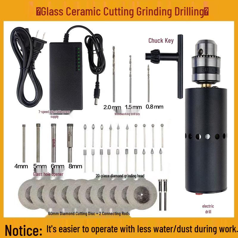 Cordless Multi-function Drill and Grinder CN plug (adapter included)
Cordless Multi-function Drill and Grinder CN plug (adapter included)