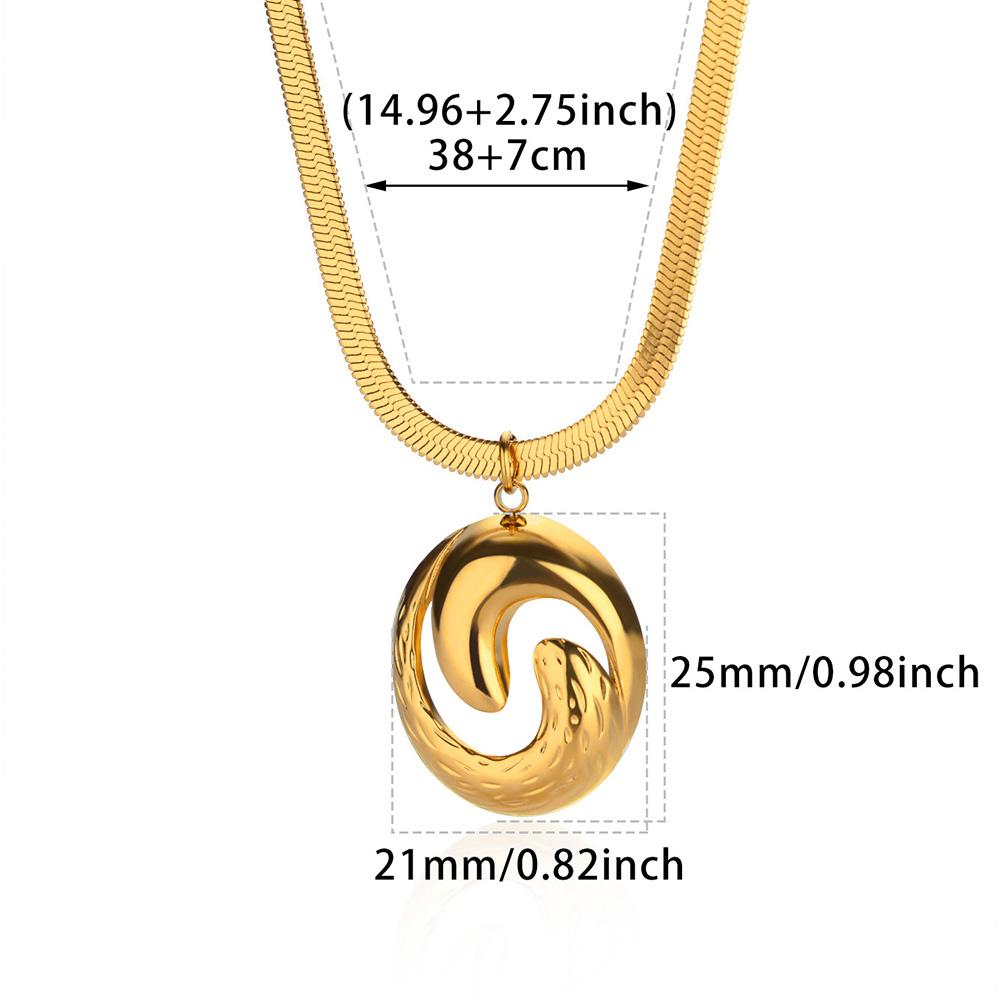 Stainless Steel Bow Moon Pendant Necklace For Women Gold Color Geometric Hollow Round Necklace Christmas Party Jewelry Gift Gold
Stainless Steel Bow Moon Pendant Necklace For Women Gold Color Geometric Hollow Round Necklace Christmas Party Jewelry Gift Gold