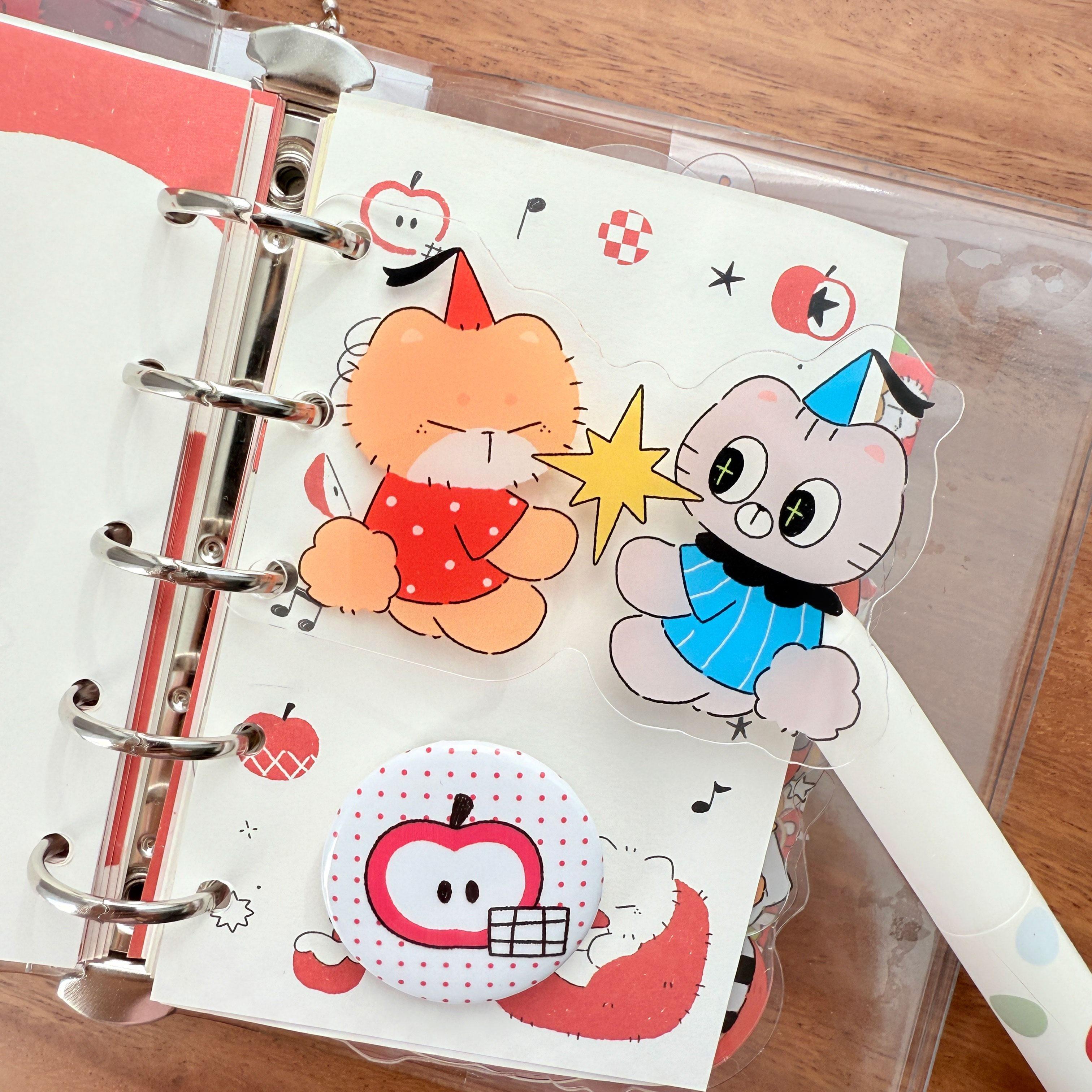1pcs Loose leaf ledger with irregular separators
1pcs Loose leaf ledger with irregular separators
