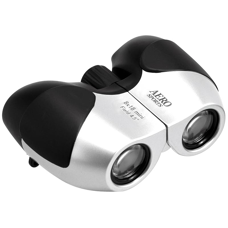 Kenko binoculars AERO SPORTS 8×18 mini Porro prism type 8 times 18 caliber lightweight and compact silver 97614
Kenko binoculars AERO SPORTS 8×18 mini Porro prism type 8 times 18 caliber lightweight and compact silver 97614