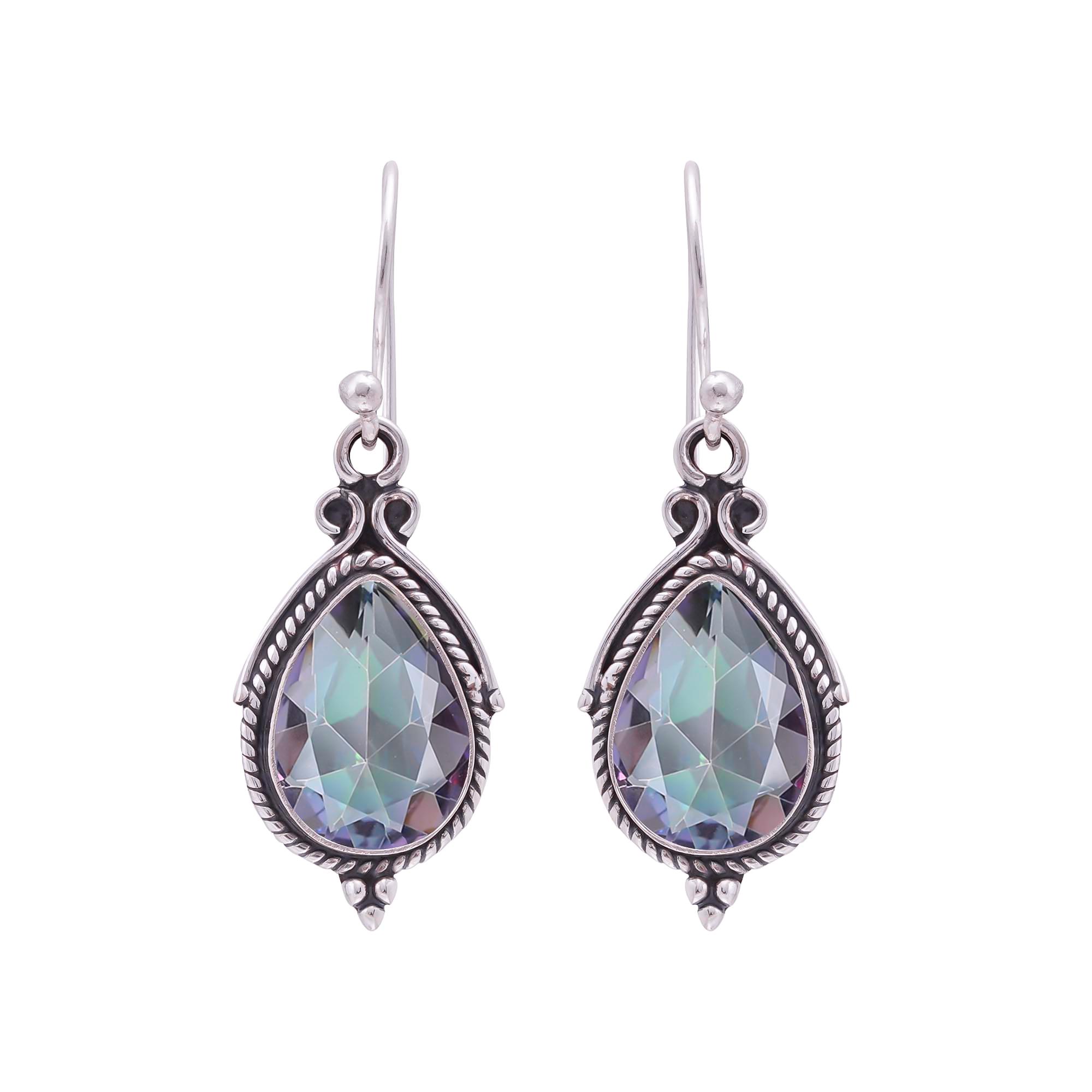 Rainbow Mystic Fire Topaz 925 Sterling Silver Earring V9777, Rainbow Earring, Pear Earring, Valentin s Day Gift, Gift For Her, Birthday Gift, Handmade
Rainbow Mystic Fire Topaz 925 Sterling Silver Earring V9777, Rainbow Earring, Pear Earring, Valentin s Day Gift, Gift For Her, Birthday Gift, Handmade