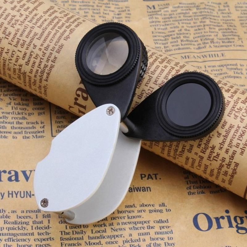 30X Handheld Magnifier K9 Optical Glass Color Filter Jewelry Identification Magnifier 30X
30X Handheld Magnifier K9 Optical Glass Color Filter Jewelry Identification Magnifier 30X