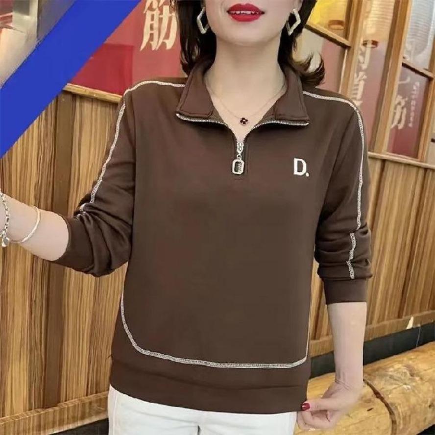 YYFS женские модные повседневные весенне-осенние блузки и рубашки-поло с длинным рукавом и воротником-стойкой XXXXL кофейный
YYFS женские модные повседневные весенне-осенние блузки и рубашки-поло с длинным рукавом и воротником-стойкой XXXXL кофейный