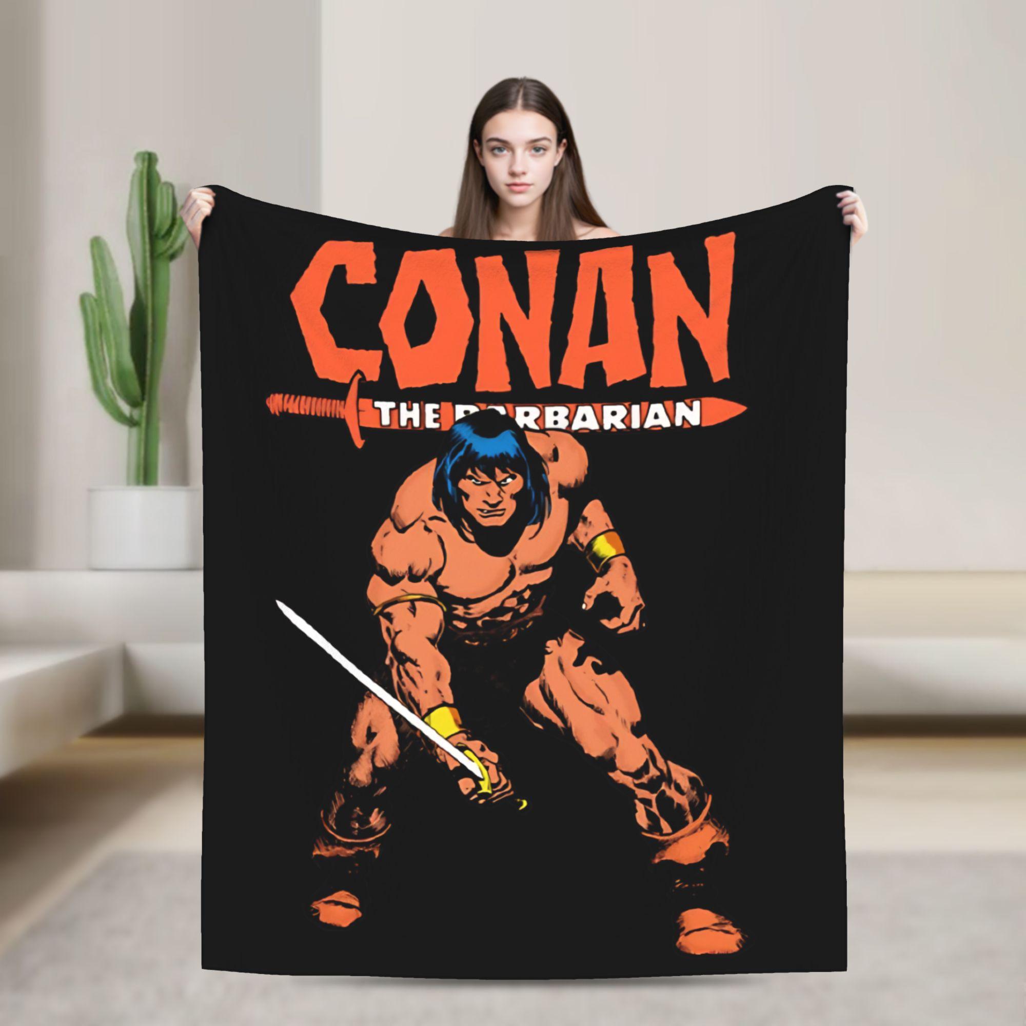 Super Soft Blanket Children Travel Conan The Barbarian Bedding Throws Flannel Bedspread For Couch Chair Sofa Bed Sofa Bed Cover 75x100cm (30x40inch)
Super Soft Blanket Children Travel Conan The Barbarian Bedding Throws Flannel Bedspread For Couch Chair Sofa Bed Sofa Bed Cover 75x100cm (30x40inch)
