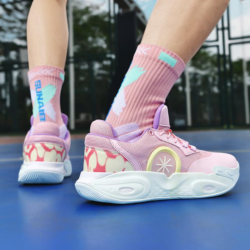 Student sports basketball shoes youth new breathable fly-woven surface platform sports shoes medium and high top training shoes men 36 рожевий
Student sports basketball shoes youth new breathable fly-woven surface platform sports shoes medium and high top training shoes men 36 рожевий