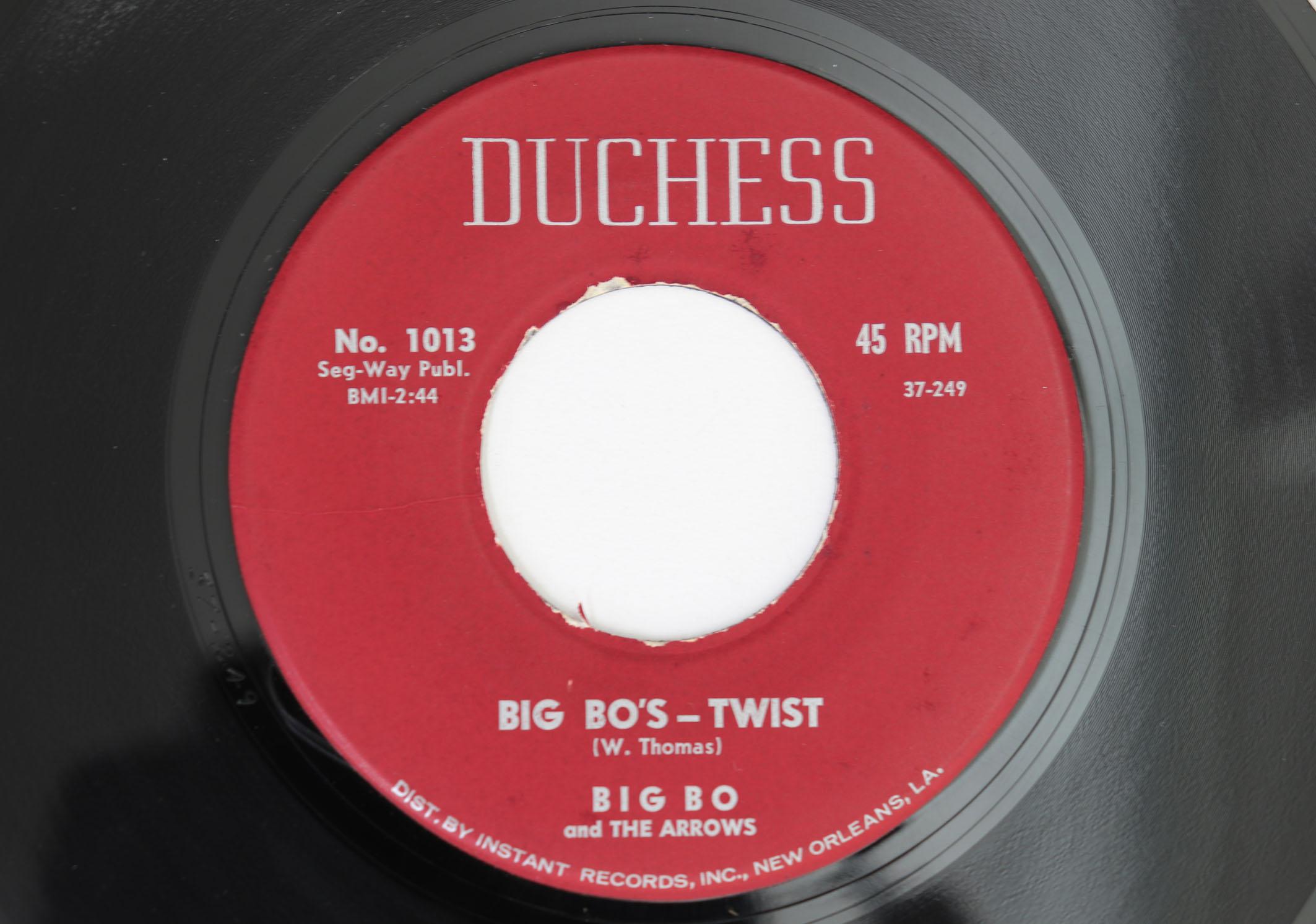 7inch Record BIG BO THE ARROWS Big Bostwist Hully Gully Now NO1013 DUCHESS 1962 US SoulFunk Used
7inch Record BIG BO THE ARROWS Big Bostwist Hully Gully Now NO1013 DUCHESS 1962 US SoulFunk Used
