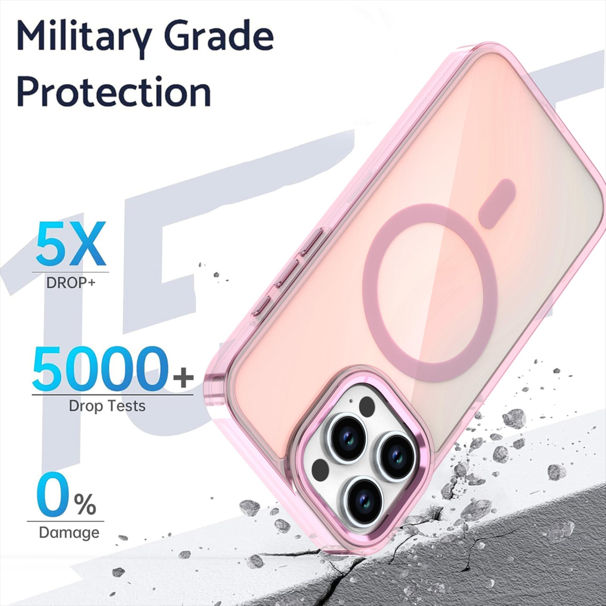 For iPhone 16 Pro Max Case Compatible with MagSafe Color Changing TPU Phone Back Cover Black
For iPhone 16 Pro Max Case Compatible with MagSafe Color Changing TPU Phone Back Cover Black