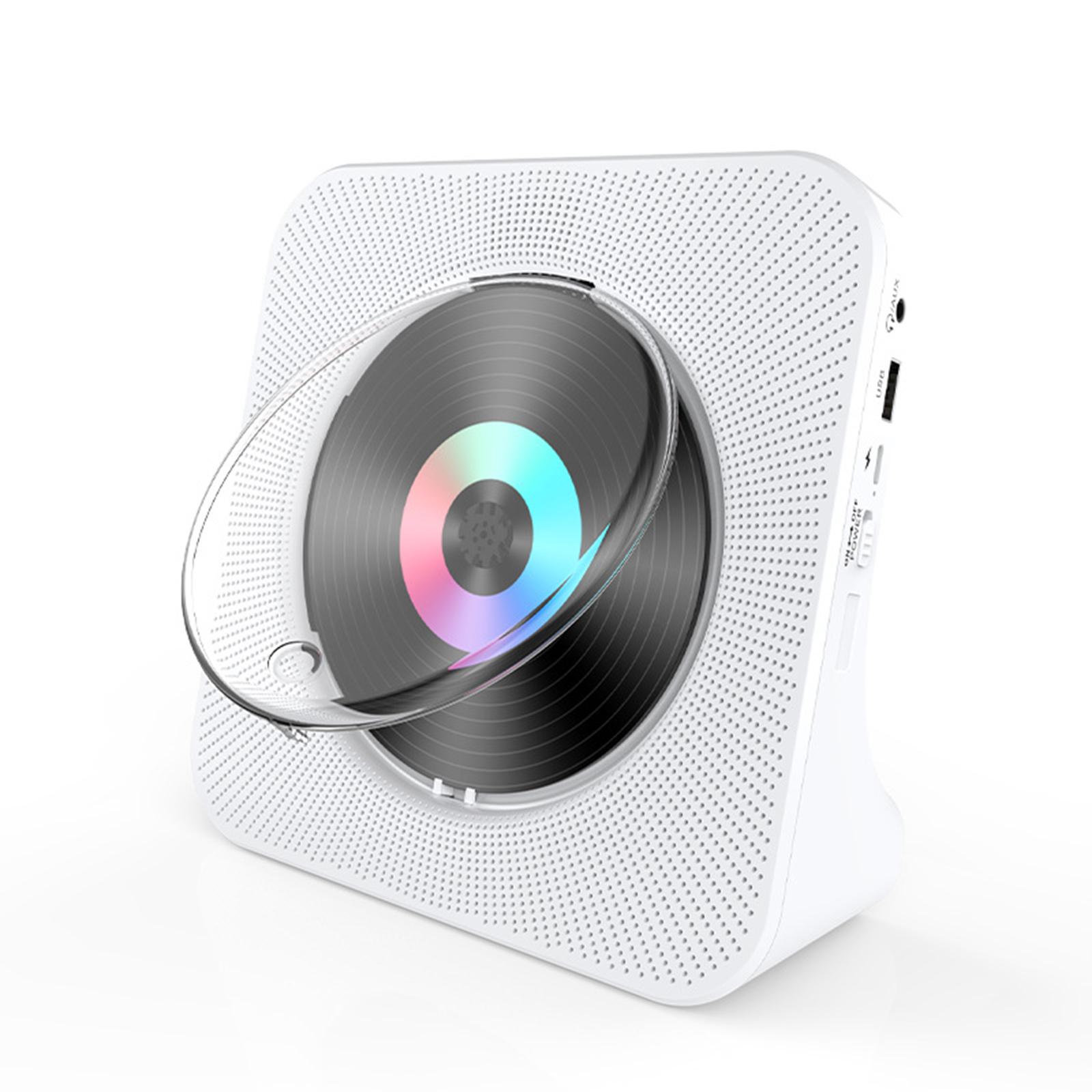Wireless Disc Player Bluetooth-compatible FM Radio Speaker Support Led Display FM Radio Disc Player LCD Display Screen чорний
Wireless Disc Player Bluetooth-compatible FM Radio Speaker Support Led Display FM Radio Disc Player LCD Display Screen чорний