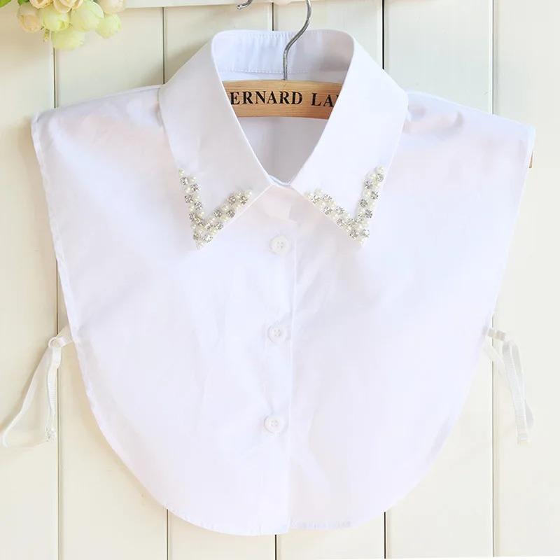 Women s Fake Collar Tie Solid White Lapel Necklace Decoration Detachable Collar Female Shirt Collar Blouse False Collar
Women s Fake Collar Tie Solid White Lapel Necklace Decoration Detachable Collar Female Shirt Collar Blouse False Collar