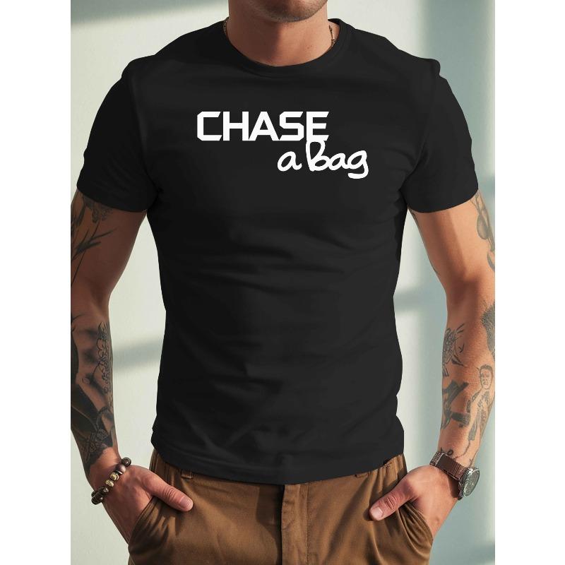 Европейский размер Chase A Bag Мужские футболки с коротким рукавом для лета, Стильные и модные мужские майки с принтами, Повседневные топы с круглым вырезом S чёрный
Европейский размер Chase A Bag Мужские футболки с коротким рукавом для лета, Стильные и модные мужские майки с принтами, Повседневные топы с круглым вырезом S чёрный