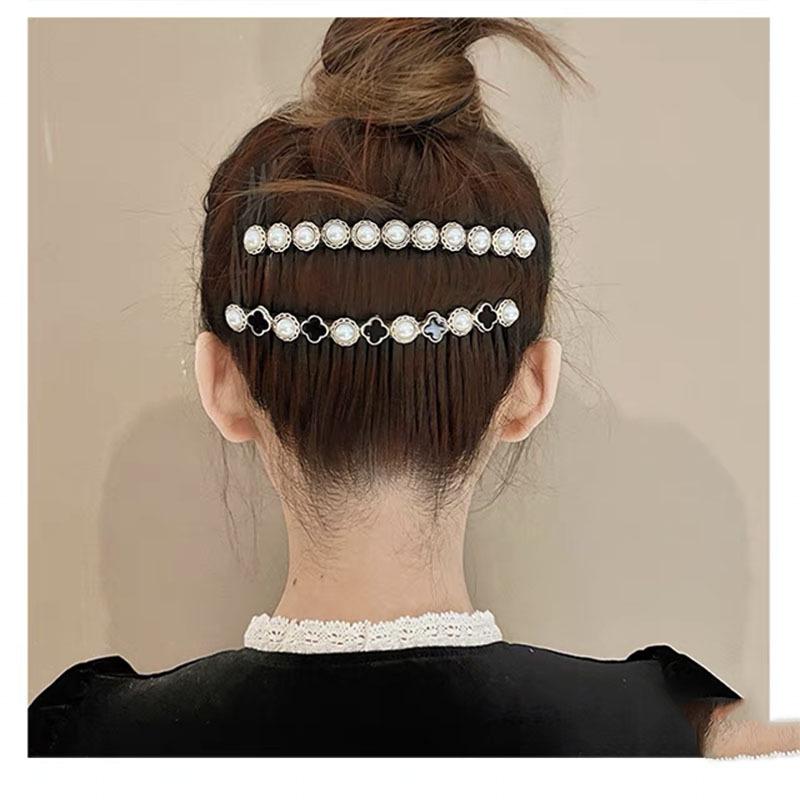 Pearl Korean-Style Hair Clip for Bangs & Summer Hair, Comb-Insert Hairpin for Women 39# 24 Tooth Comb
Pearl Korean-Style Hair Clip for Bangs & Summer Hair, Comb-Insert Hairpin for Women 39# 24 Tooth Comb