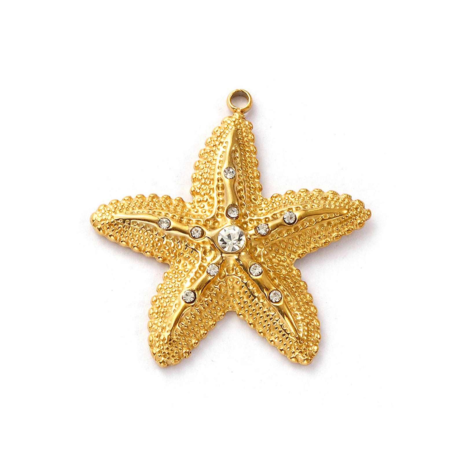 1 Piece 304 Stainless Steel Charms 18K Gold Plated Cross Conch Starfish Shell Pendant For DIY Necklace Jewelry Making Finding
1 Piece 304 Stainless Steel Charms 18K Gold Plated Cross Conch Starfish Shell Pendant For DIY Necklace Jewelry Making Finding