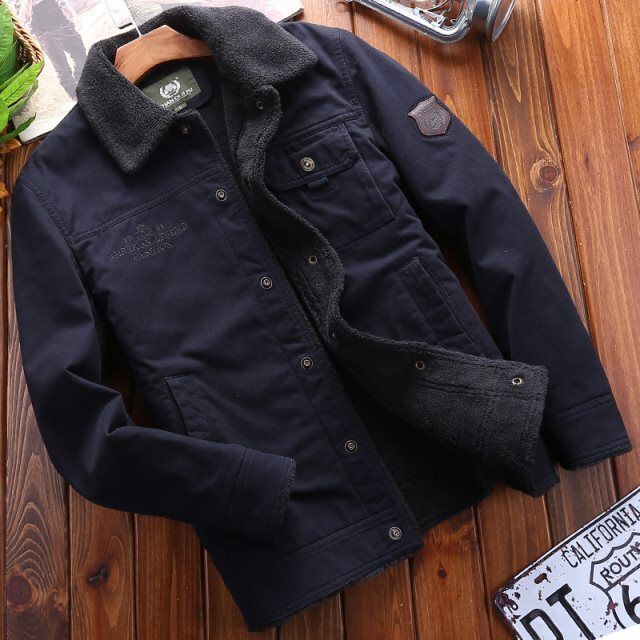 Men s Winter Outerwear Clothing Thick Warm Plus Size Fleece Jacket M
Men s Winter Outerwear Clothing Thick Warm Plus Size Fleece Jacket M