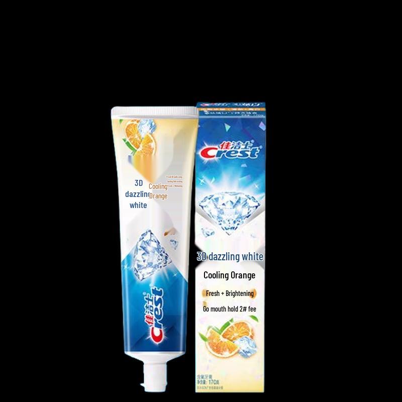 Crest 3D White Invigorating Icy Orange Toothpaste (4x170g)
Crest 3D White Invigorating Icy Orange Toothpaste (4x170g)