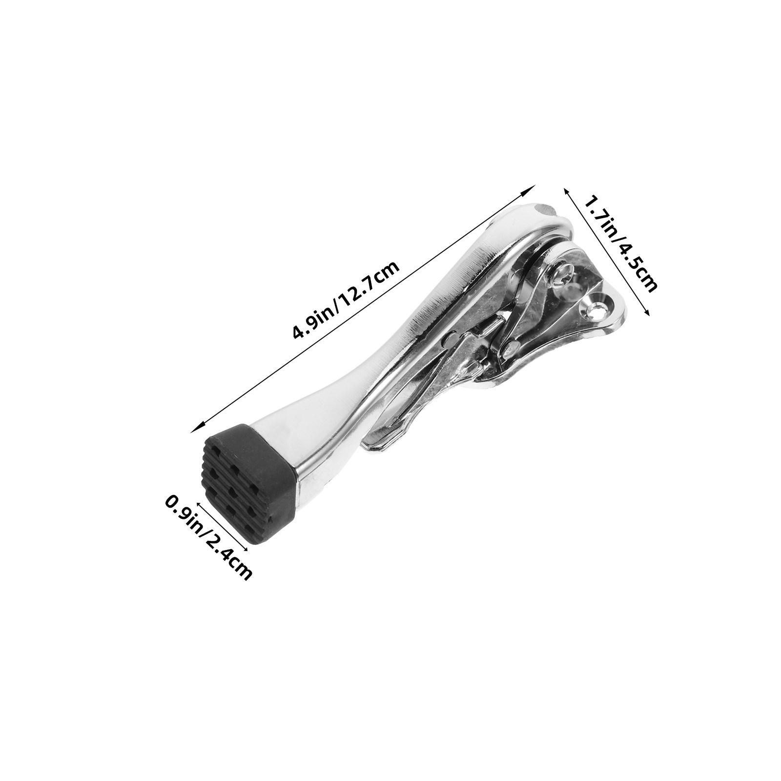 1Set Aluminum Alloy Door Stopper Adjustable Kick Down Door Stop with Anti Slip Rubber Base for All Floors Tiles Carpets Wood срібний
1Set Aluminum Alloy Door Stopper Adjustable Kick Down Door Stop with Anti Slip Rubber Base for All Floors Tiles Carpets Wood срібний