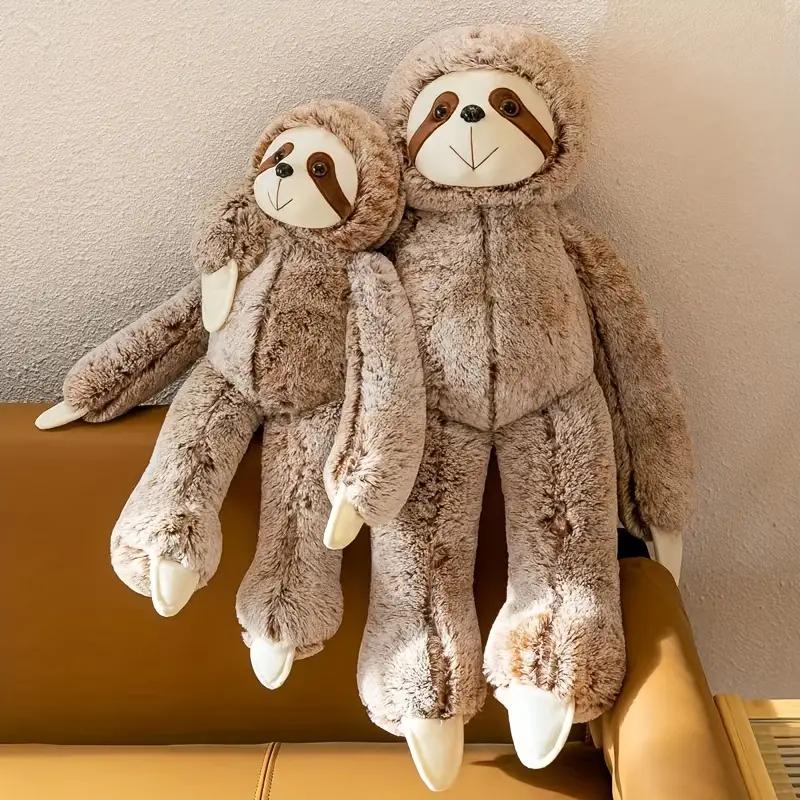 Sloth Stuffed Animals Brown Sloth Doll Kawaii Plush For Toddler Soft Cute Fluffy Plush Toys For Valentine s Day, Easter Gifts Em 50cm сірий колір
Sloth Stuffed Animals Brown Sloth Doll Kawaii Plush For Toddler Soft Cute Fluffy Plush Toys For Valentine s Day, Easter Gifts Em 50cm сірий колір
