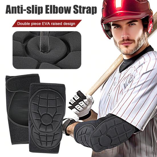 1 Pc Baseball Elbow Guard for Youth And Adult Adjustable Forearm Elbow Pad for Baseball Softball Football Hockey Sports чёрный
1 Pc Baseball Elbow Guard for Youth And Adult Adjustable Forearm Elbow Pad for Baseball Softball Football Hockey Sports чёрный