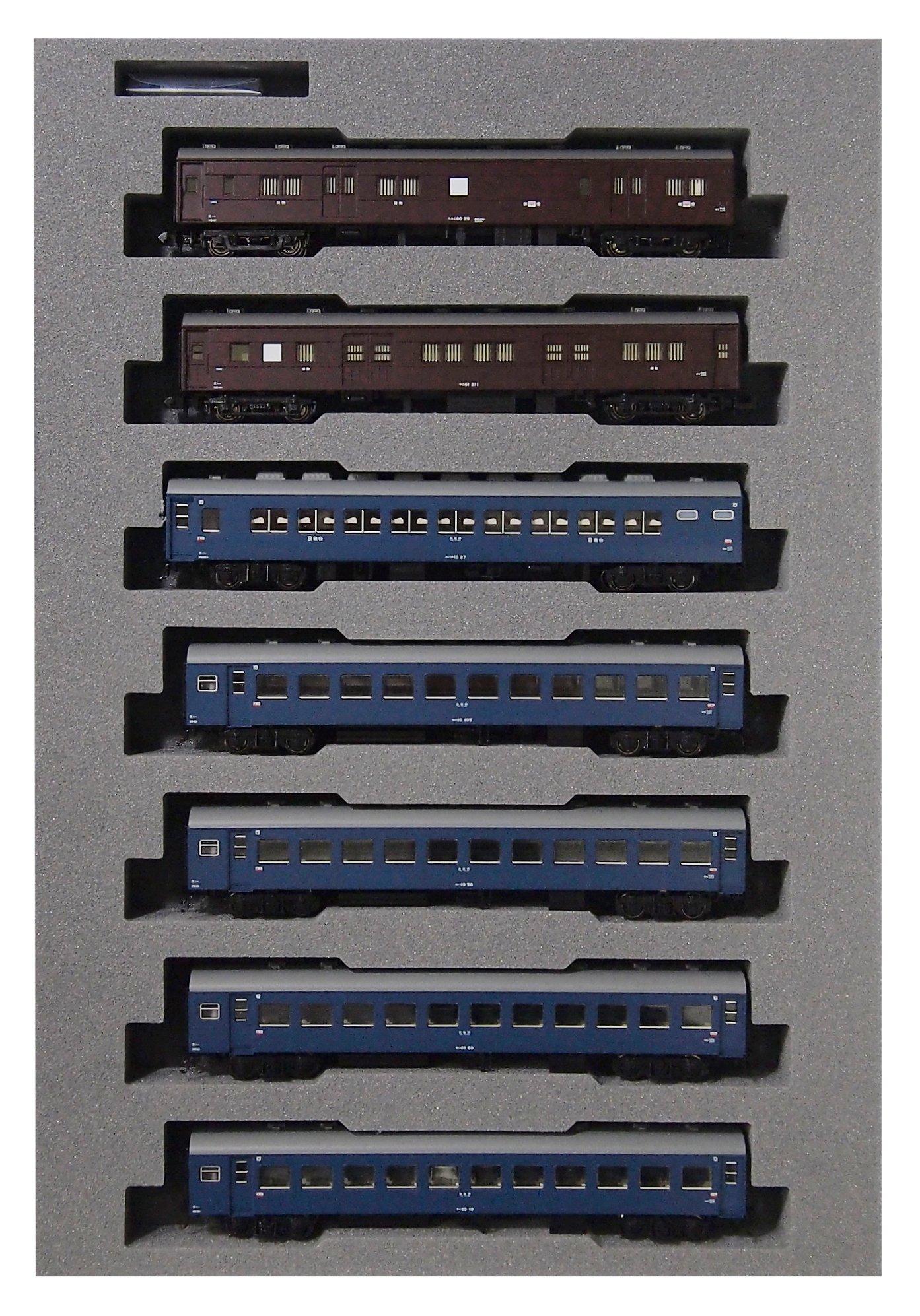 KATO N gauge 10 series night express additional set Railway model passenger car Daisen 7-car 10-1450
KATO N gauge 10 series night express additional set Railway model passenger car Daisen 7-car 10-1450