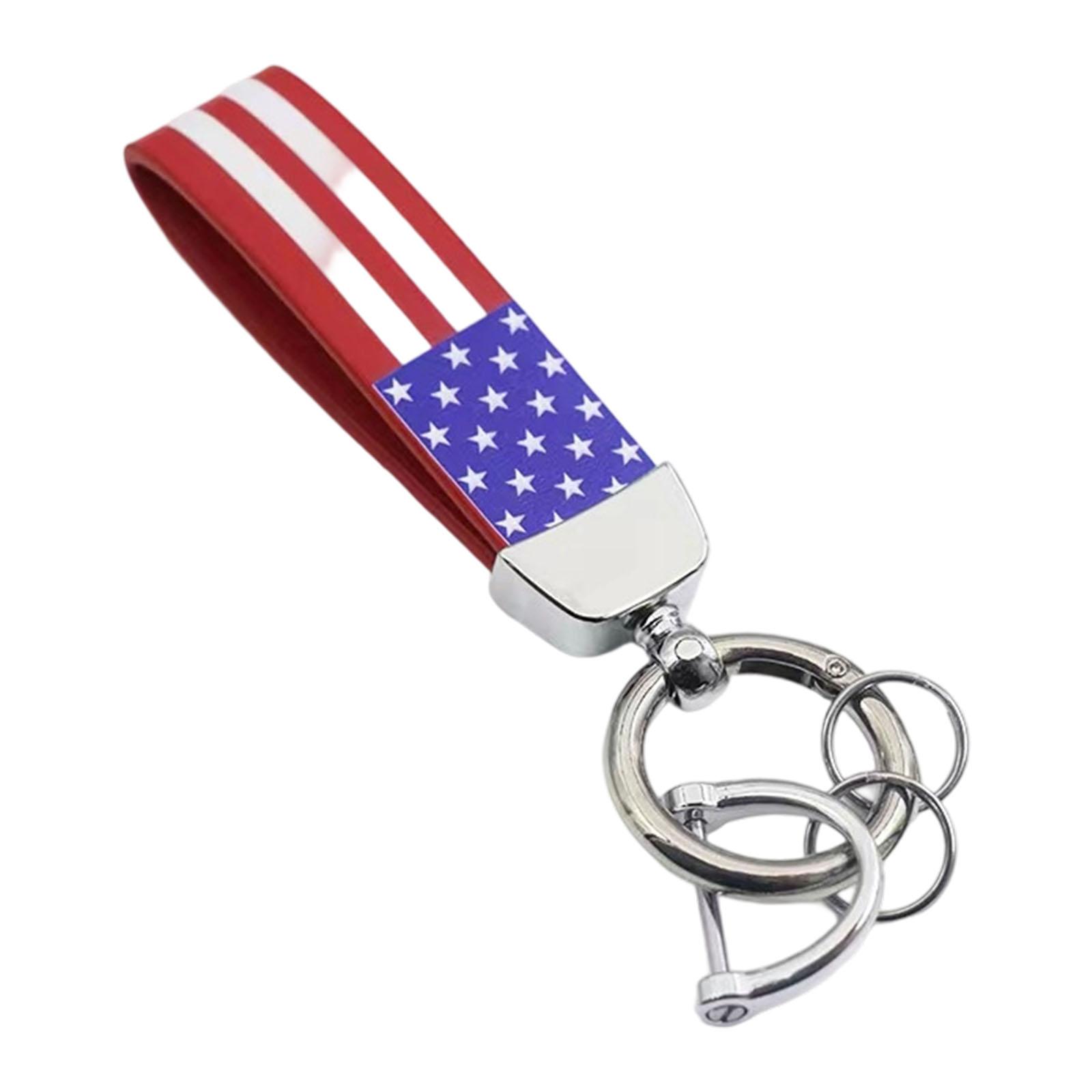 American Flag Themed Zinc Alloy Keyring Premium Leather Car Keychain For Car Enthusiasts And Drivers
American Flag Themed Zinc Alloy Keyring Premium Leather Car Keychain For Car Enthusiasts And Drivers