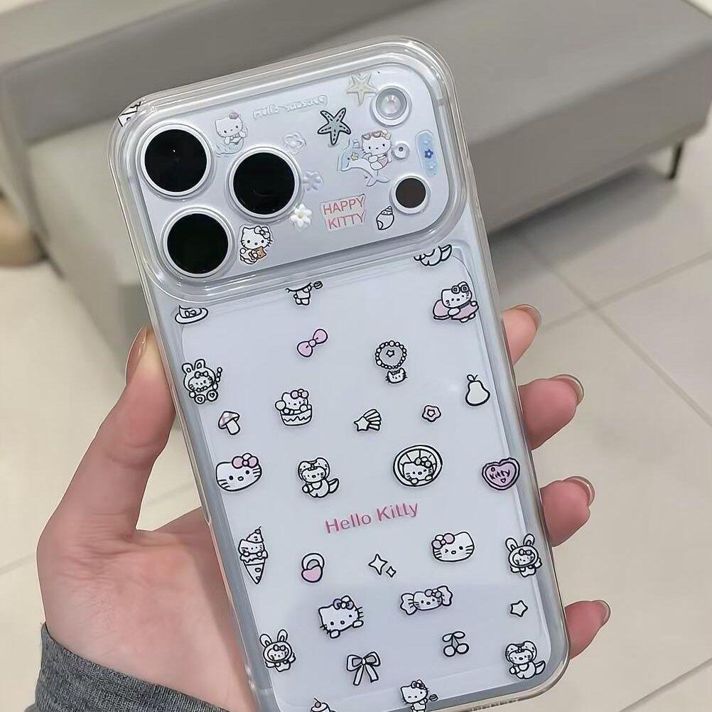 Hello Kitty Transparent Soft Shell Phone Case for 12-17 Pro Max Apple XS
Hello Kitty Transparent Soft Shell Phone Case for 12-17 Pro Max Apple XS