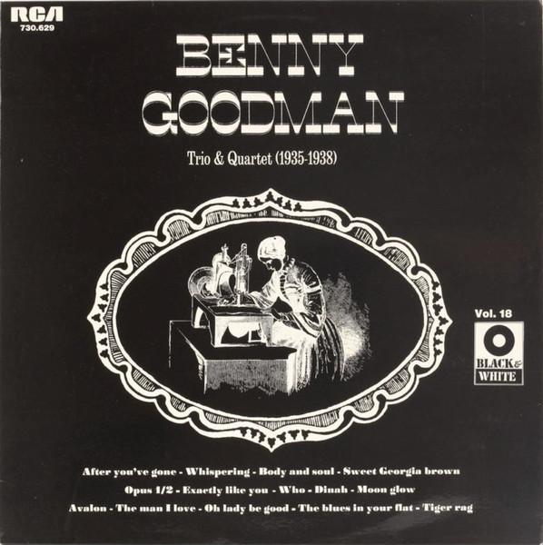 LP Record BENNY GOODMAN TRIO, THE BENNY GOODM - Trio & Quartet (1935-1938) 730629 RCA Victor 1972 France Jazz Used
LP Record BENNY GOODMAN TRIO, THE BENNY GOODM - Trio & Quartet (1935-1938) 730629 RCA Victor 1972 France Jazz Used