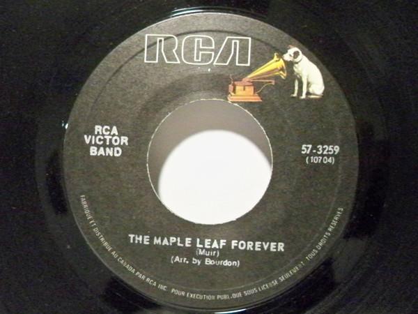 7inch Record RCA VICTOR BAND - The Maple Leaf Forever 573259 RCA Canada Folk Used
7inch Record RCA VICTOR BAND - The Maple Leaf Forever 573259 RCA Canada Folk Used