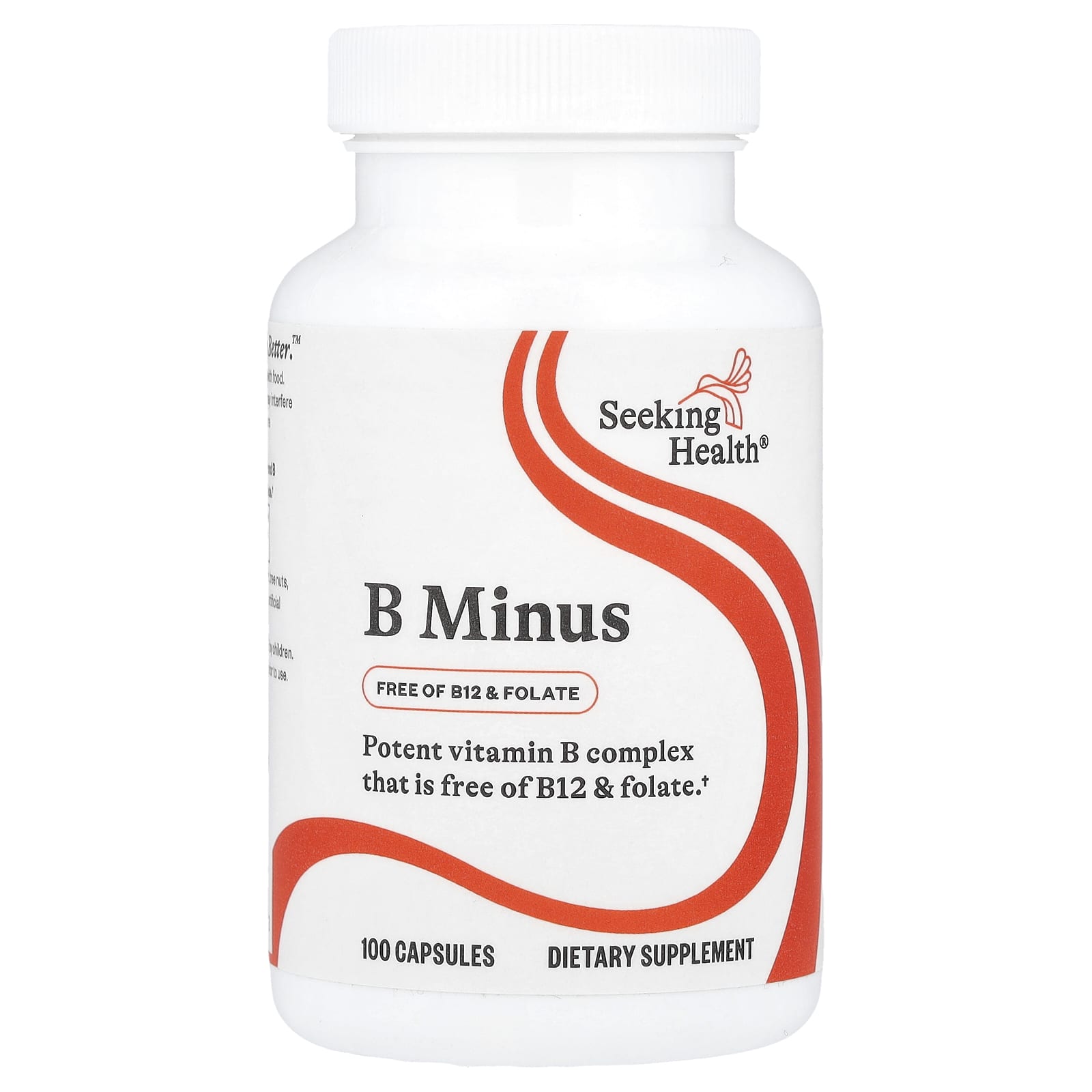 B minus, 100 capsules
B minus, 100 capsules
