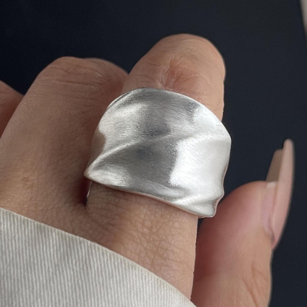 925 Sterling Silver Rings For Women Geometric Fine Jewelry Finger Adjustable Simple Shinning Wide Ring For Party Birthday Gift resizable
925 Sterling Silver Rings For Women Geometric Fine Jewelry Finger Adjustable Simple Shinning Wide Ring For Party Birthday Gift resizable
