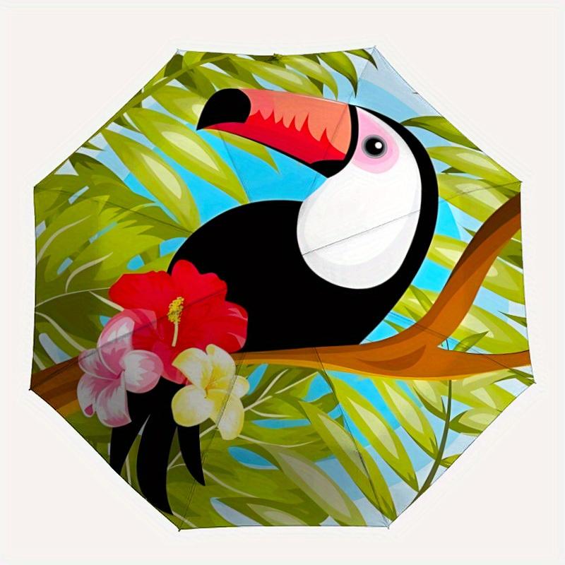 1pc Toucan Tropical Automatic Umbrella with 8-Rib Compact Design, Foldable & Portable for Outdoor Leisure, Everyday Use113
1pc Toucan Tropical Automatic Umbrella with 8-Rib Compact Design, Foldable & Portable for Outdoor Leisure, Everyday Use113