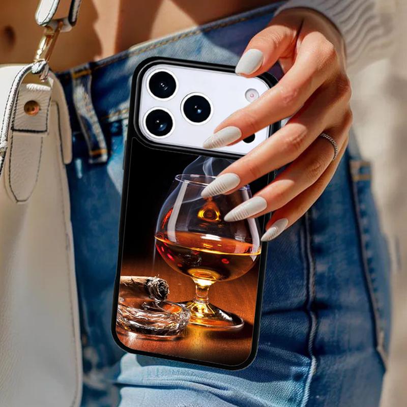 Cigar Whiskey Ice Drink Phone Case For iPhone 17 Air 14 15 13 12 Max Cover For Apple 14 15 16 16e 11 Pro Max Plus Coque iPhone 16pro
Cigar Whiskey Ice Drink Phone Case For iPhone 17 Air 14 15 13 12 Max Cover For Apple 14 15 16 16e 11 Pro Max Plus Coque iPhone 16pro